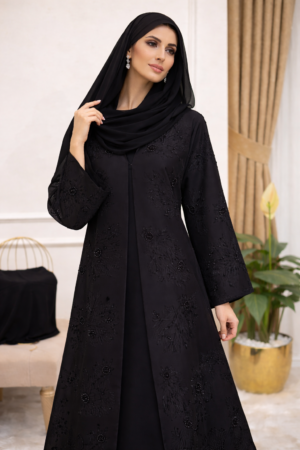 Noir Amara Abaya - 33D010