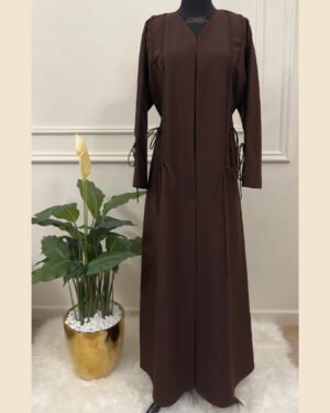 Mocha Serenity Abaya  - 33D034