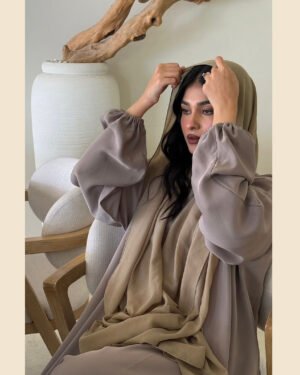 Desert Mist Abaya  - 33D035