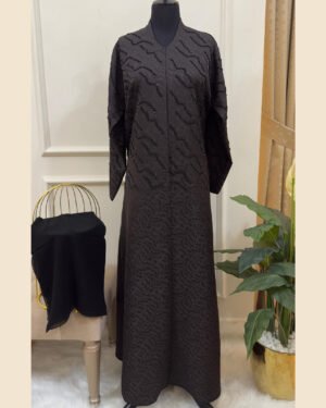 Eclipse Noir Abaya  - 33D013
